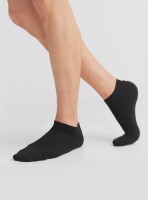 Albero Natur Unisex Sneakersocken schwarz