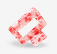 SASSTIE Haarklammer Liberty Valentine Red