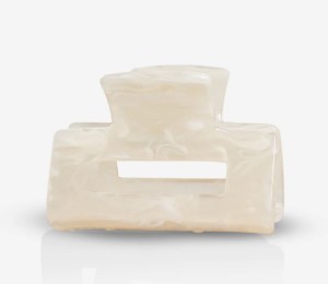 SASSTIE Haarklammer Quad White Sand