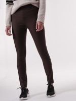 Lanius Damen Hose Slim-Fit espresso