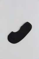 Albero Natur Unisex Socken Füßlinge Frottee Schwarz