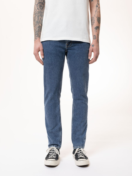 Nudie Jeans Herren Hose Lean Dean Plain Stone