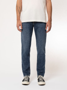Nudie Jeans Herren Hose Steady Eddie II Blue Slate