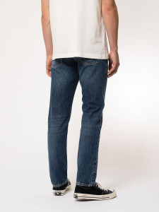 Nudie Jeans Herren Hose Steady Eddie II Blue Slate