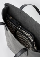 O my Bag Handtasche Georgia Black Apple Leather