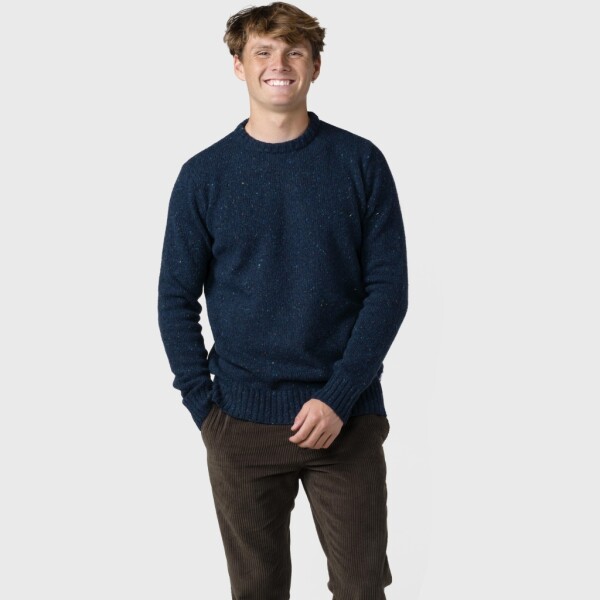 Klitmoller Collective Herren Pullover Aage Navy