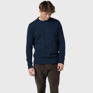 Klitmoller Collective Herren Pullover Aage Navy