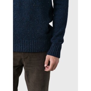 Klitmoller Collective Herren Pullover Aage Navy