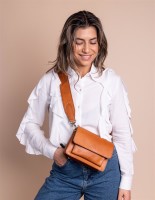 O My Bag Handtasche Harper Mini Cognac Classic
