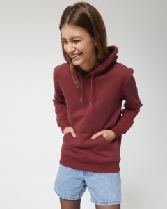 Stanley&Stella UNISEX Hoody Cruiser red earth