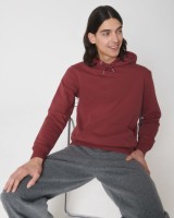 Stanley&Stella UNISEX Hoody Cruiser red earth