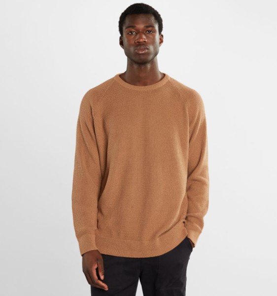 Dedicated Herren Pullover Karlskrona Transfer tiger brown
