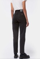 Nudie Jeans Damen Breezy Britt Black Worn