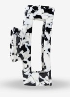 SASSTIE Haarklammer Big Crush Black Marble