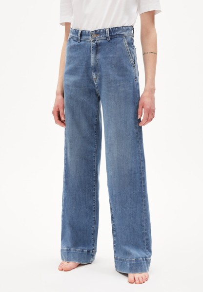 Armedangels Damen Jeans Anuaa azurit