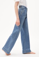 Armedangels Damen Jeans Anuaa azurit