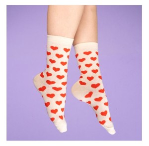 Coucou Suzette Unisex Socken Herzen