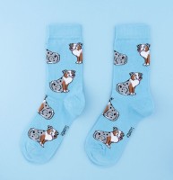 Coucou Suzette Unisex Socken Australian Shepherd