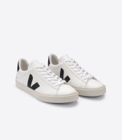Veja Damen Schuhe CAMPO CHROMEFREE LEATHER WHITE BLACK