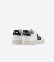 Veja Damen Schuhe CAMPO CHROMEFREE LEATHER WHITE BLACK