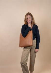 O my Bag Handtasche Georgia Cognac Apple Leather