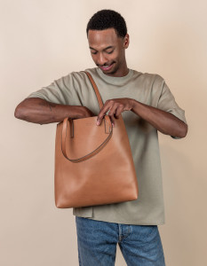O my Bag Handtasche Georgia Cognac Apple Leather