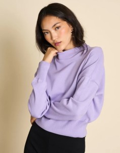 Jan ´N June Damen Pullover Jumper Yin lavender