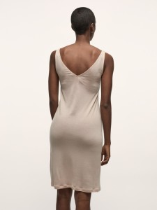 Lanius Damen Kleid /UNTERKLEID AUS TENCEL™ oat milk