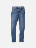 Nudie Jeans Damen Mellow Mae blue mud