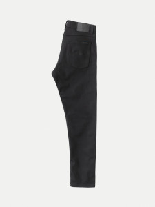 Nudie Jeans Herren Hose Steady Eddie II Dry Everblack