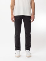 Nudie Jeans Herren Hose Steady Eddie II Dry Everblack