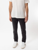 Nudie Jeans Herren Hose Steady Eddie II Dry Everblack
