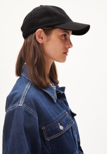 Armedangels Unisex Basecap Yenaas bold black
