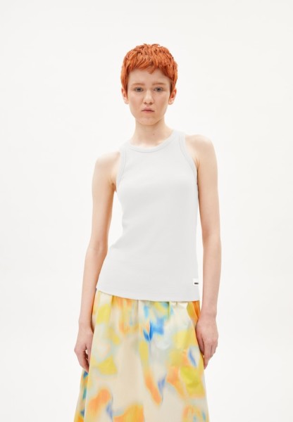 Armedangels Damen Top Kanitaa white