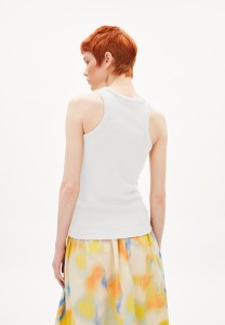 Armedangels Damen Top Kanitaa white