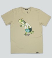 Lakor Herren T-Shirt Turbo Turtle Tea