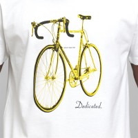 Dedicated Herren T-Shirt  Stockholm Andy Bike white