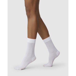 Swedish Stockings Damen Socken Thea, 2er Pack white