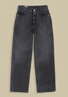 Kings of Indigo Damen Jeans Liora Cropped holo grey used