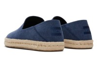 Toms Herren Schuhe Santiago recycled cotton canvas navy