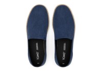 Toms Herren Schuhe Santiago recycled cotton canvas navy