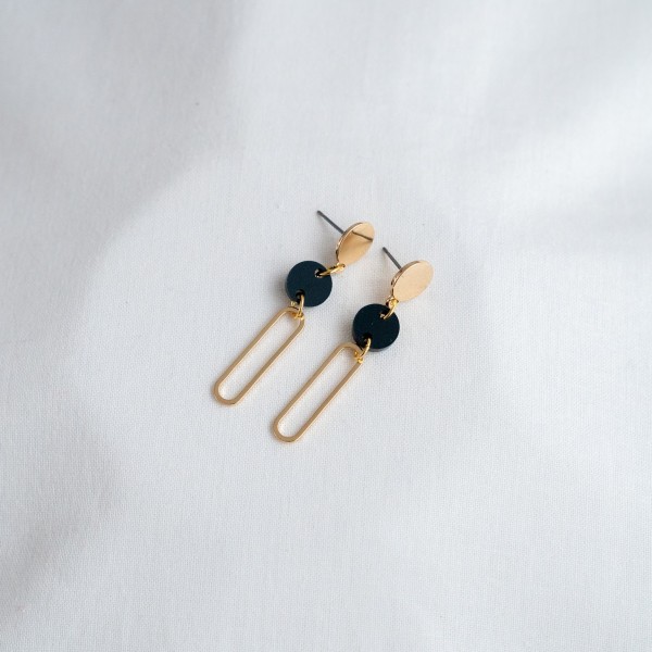 Studio Nok Nok Ohrring Timeless.03 black