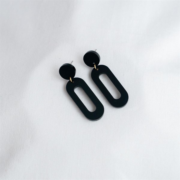 Studio Nok Nok Ohrring Timeless.04 black