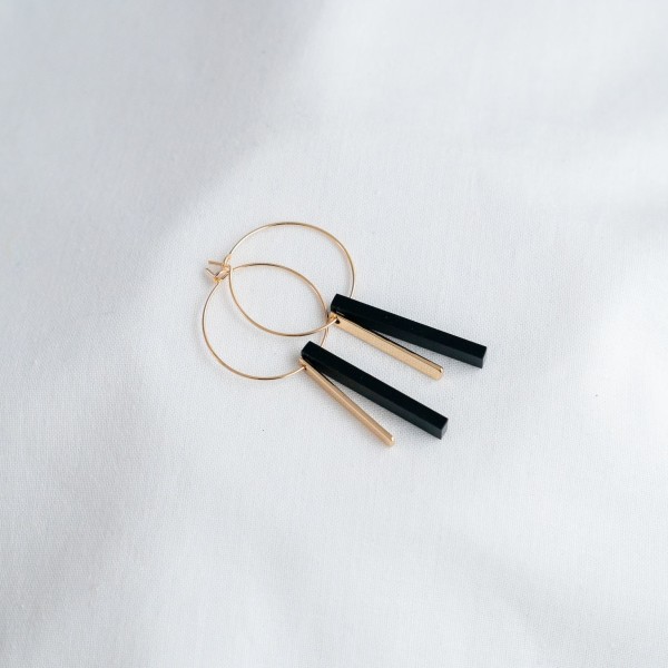Studio Nok Nok Ohrring Timeless.12 black