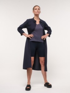 Lanius Damen Radler Shorts night blue