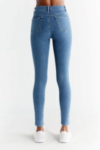 True North Damen Jeans Skinny Fit Sapphire Blue