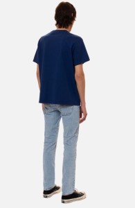 Nudie Jeans Herren Hose Lean Dean Calm Blues