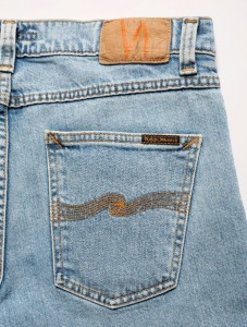Nudie Jeans Herren Hose Lean Dean Calm Blues