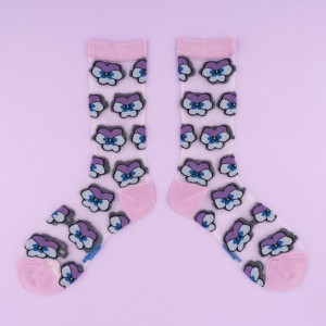 Coucou Suzette Unisex Socken transparent...