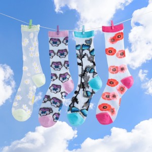 Coucou Suzette Unisex Socken transparent...
